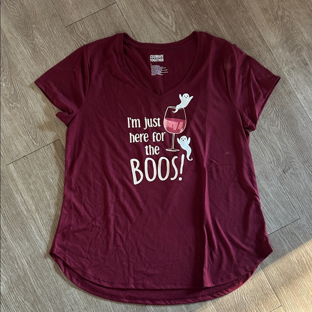 I’m just here for the BOOs Halloween top